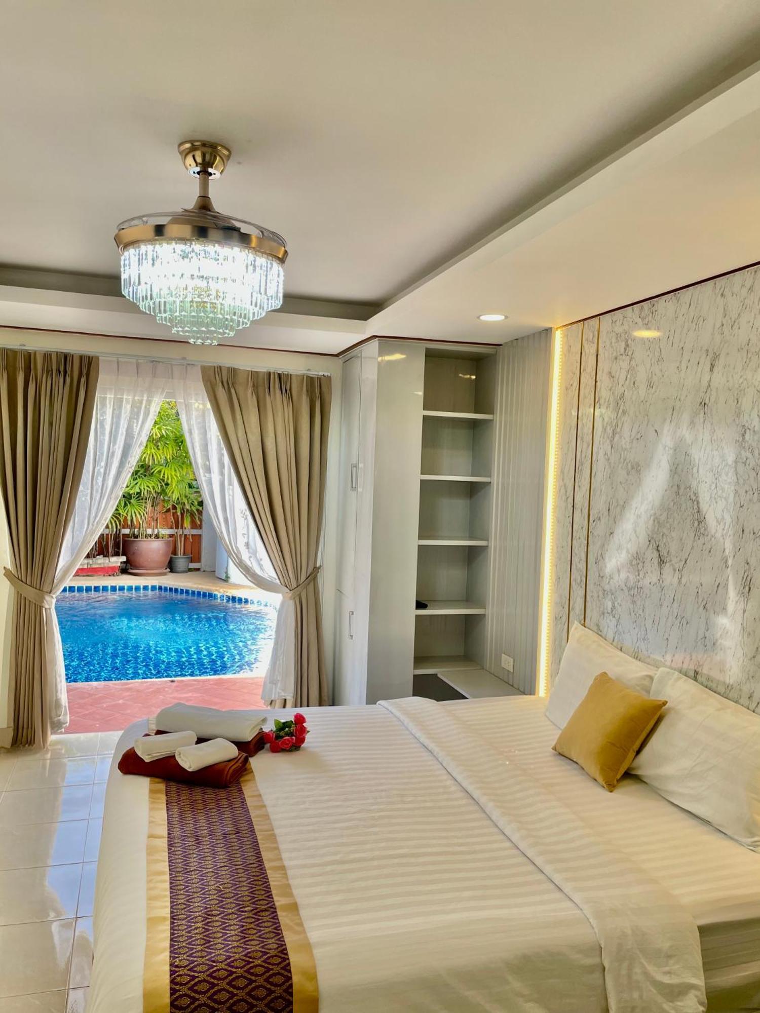 Pattaya Pool Villa39A 300 Mater To Beach Gate Exit Extérieur photo