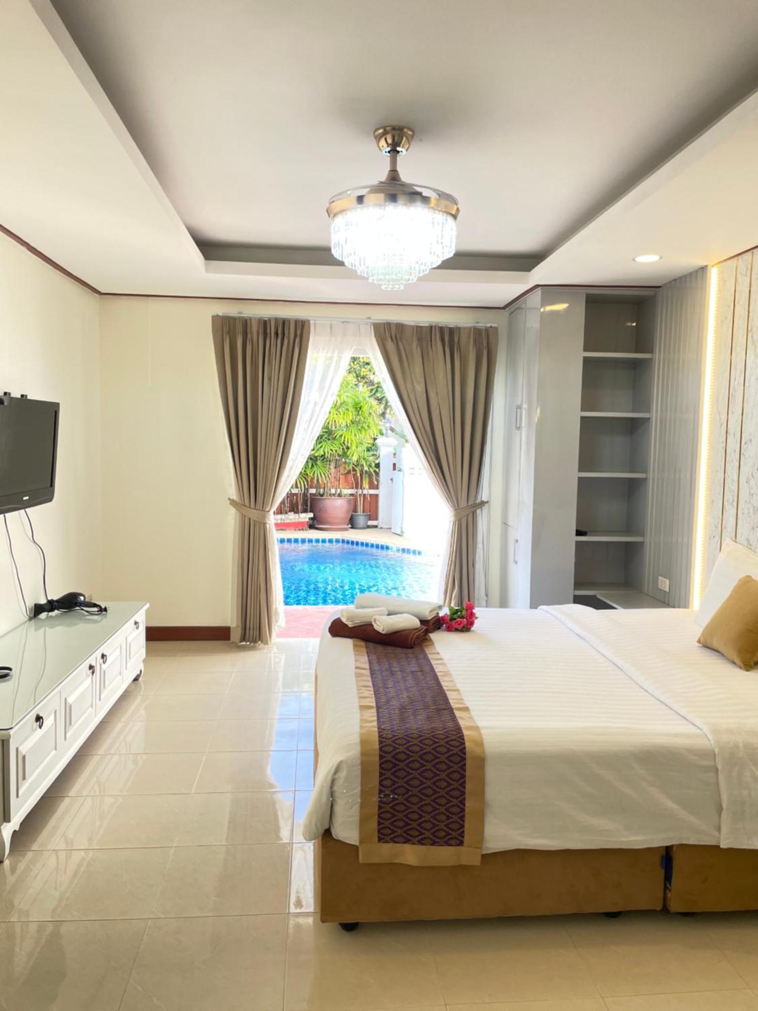 Pattaya Pool Villa39A 300 Mater To Beach Gate Exit Extérieur photo