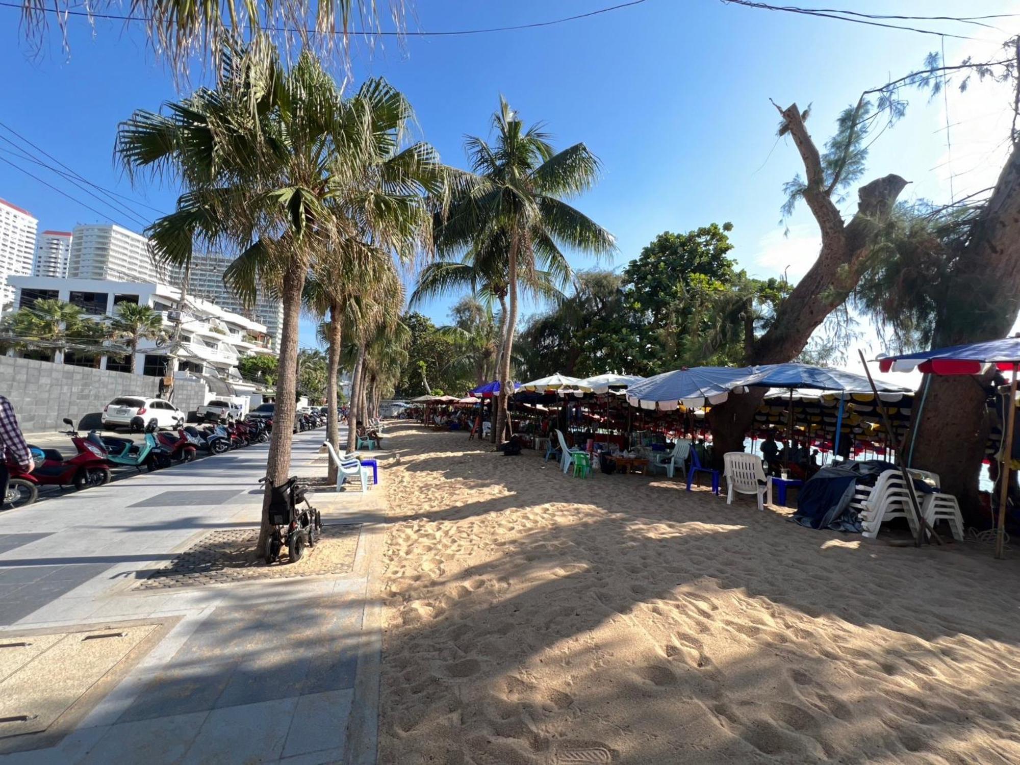 Pattaya Pool Villa39A 300 Mater To Beach Gate Exit Extérieur photo