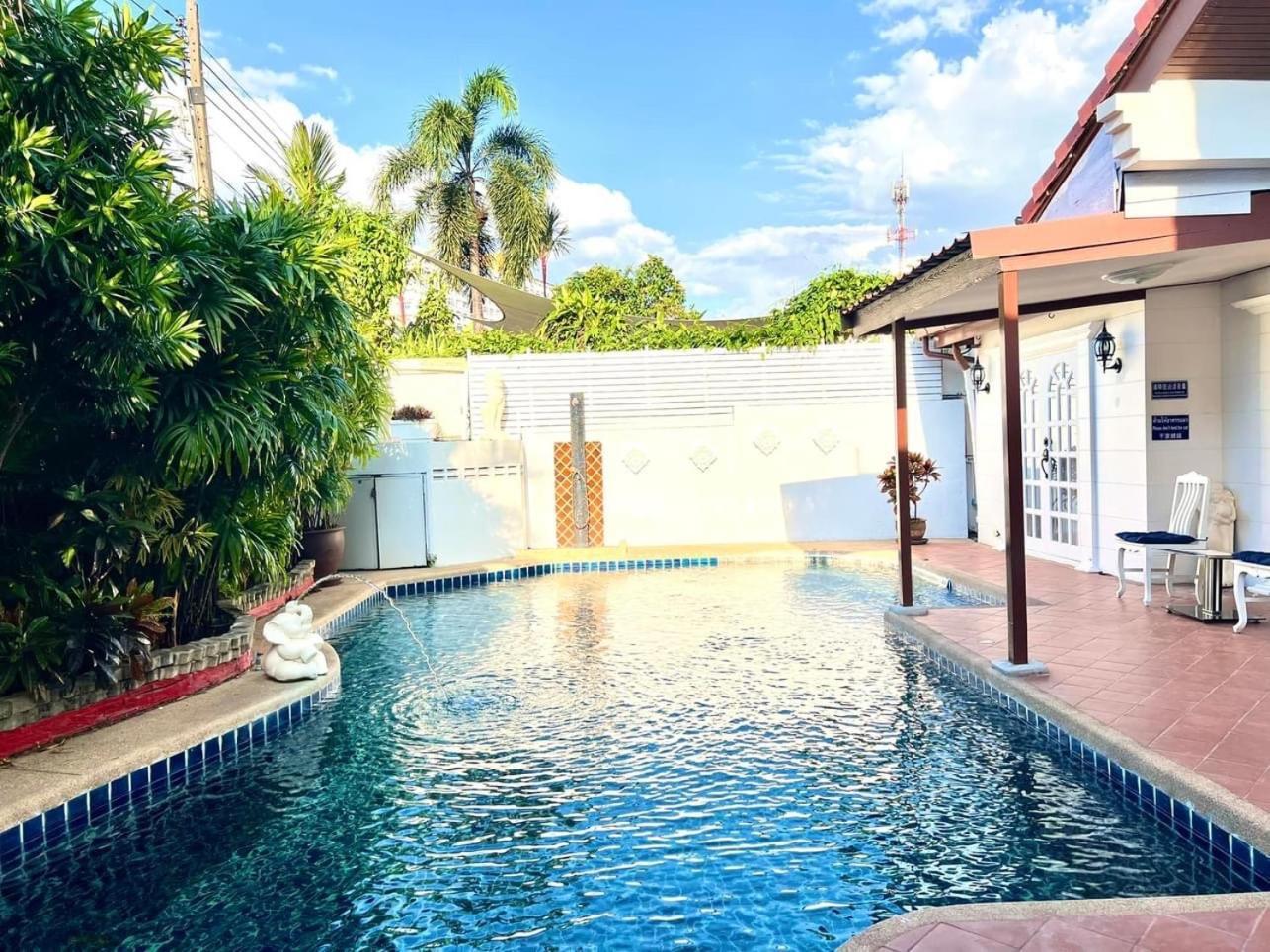 Pattaya Pool Villa39A 300 Mater To Beach Gate Exit Extérieur photo