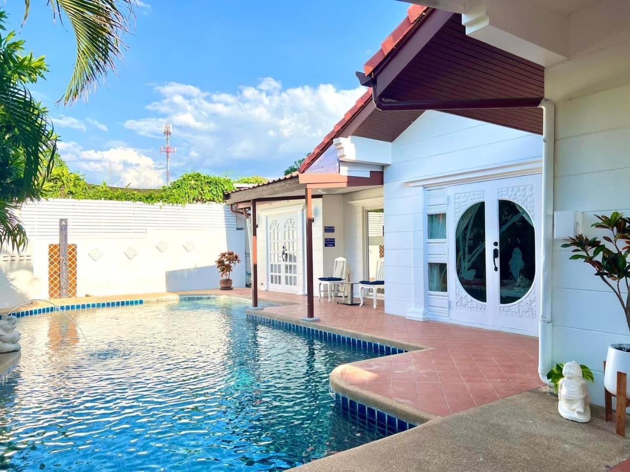 Pattaya Pool Villa39A 300 Mater To Beach Gate Exit Extérieur photo